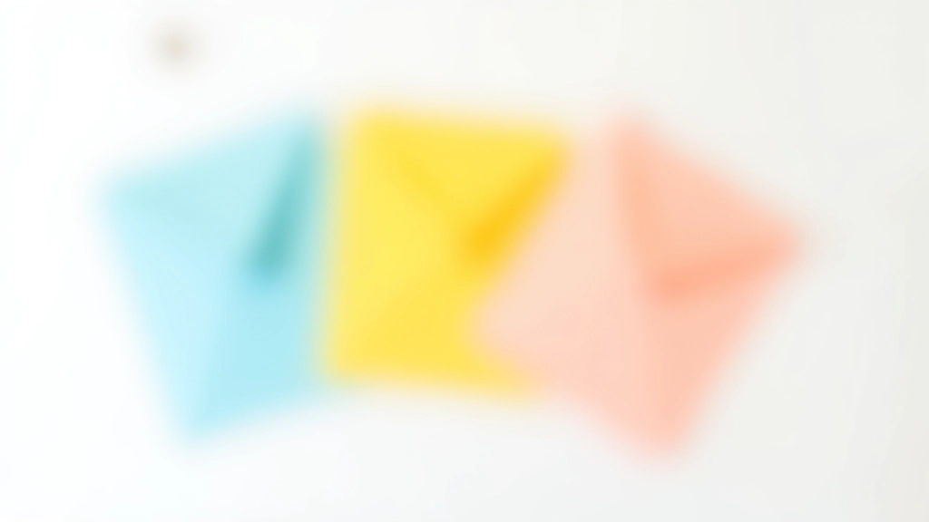 Tři barevné obálky s popisky pro kapesné, peníze a spoření